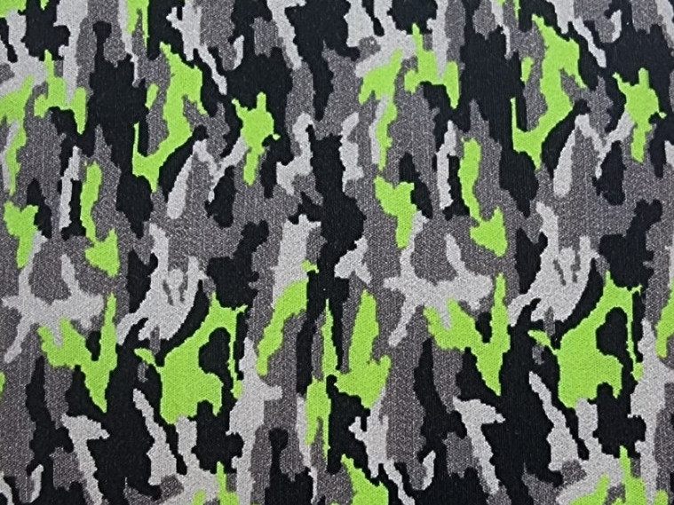 Camouflage med lime